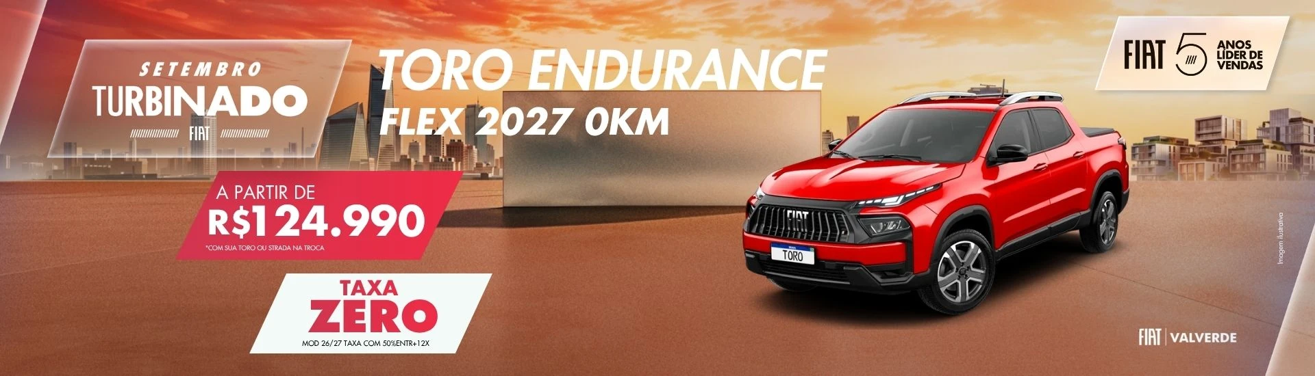 TORO ENDURANCE - BANNER DE SITE